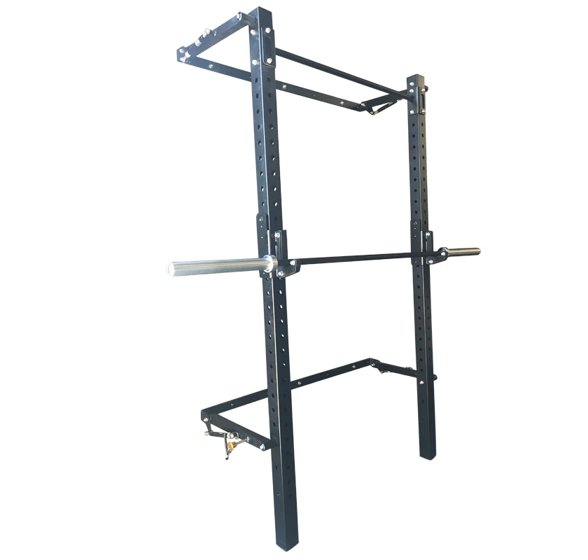 Wall-Mount Folding Squat Rack